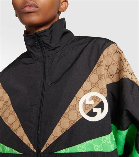 gucci paneled jacket.